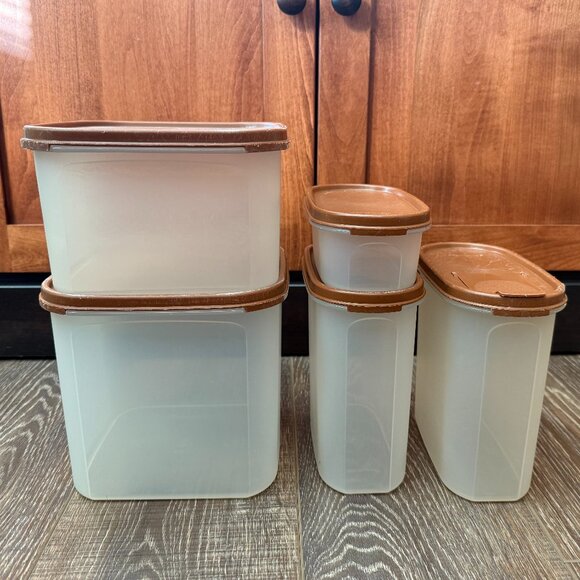 Tupperware Modular Mate Storage Containers – Set of 5 - Picture 1 of 16